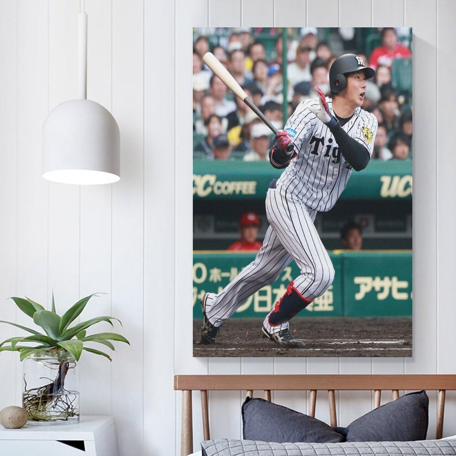 Amazon.co.jp: 阪神タイガース 横田慎太郎 絵画 ポスター 工芸品の装飾